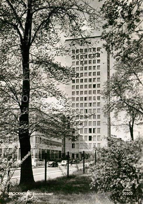 Stockholm Bonnierhuset Hochhaus