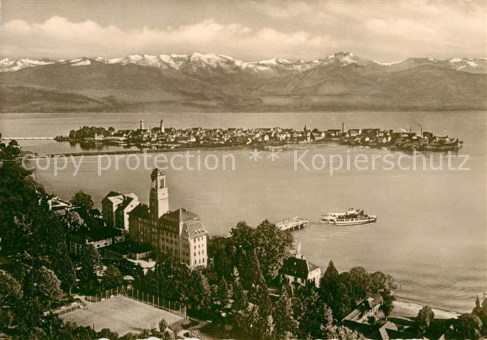 Bad Schachen Lindau Halbinsel Alpenkette