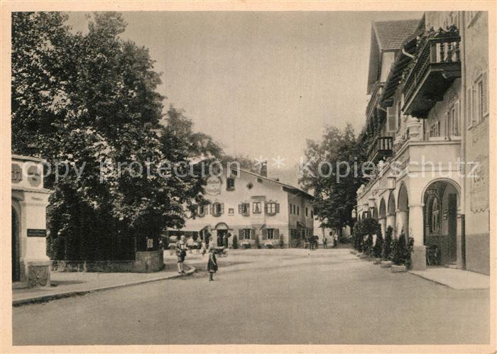 Oberammergau Hauptplatz