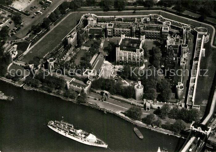 London Tower of London aerial view