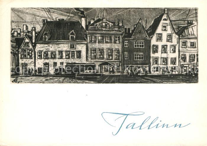 Tallinn Raekoja vaeljak Kuenstlerkarte