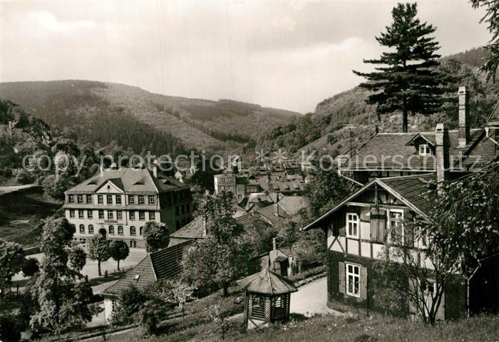 Ruhla Teilansicht mit Ernst Thaelmann Schule