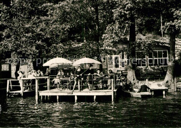 Feldberg Mecklenburg Luzinhalle am schmalen Luzin