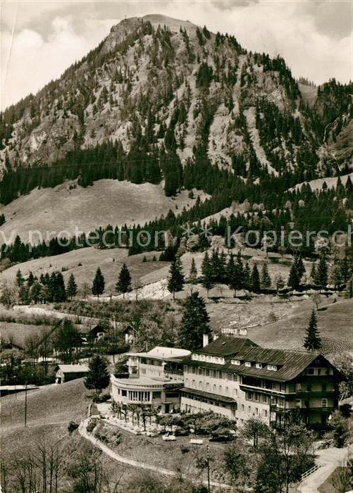 Hindelang Kurhotel Luitpoldbad Schwefel Moorbad Allgaeuer Alpen