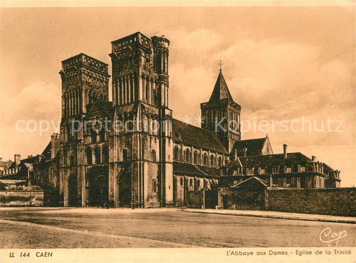 Caen Abbaye aux Dames Eglise de la Trinite