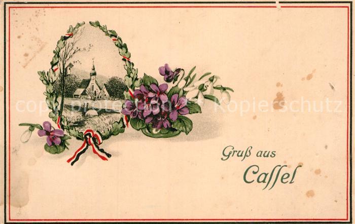 Cassel Kassel Kapelle Kranz Blumengesteck