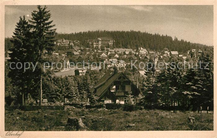 Oberhof Thueringen Teilansicht
