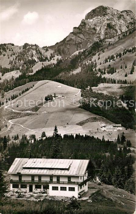 Sudelfeld Alpengasthof mit Wendelstein Mangfallgebirge