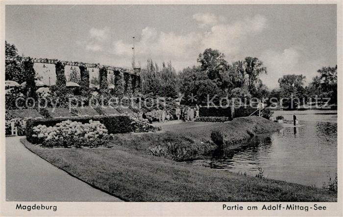 MAGDEBURG  CITY Partie am Adolf Mittag See