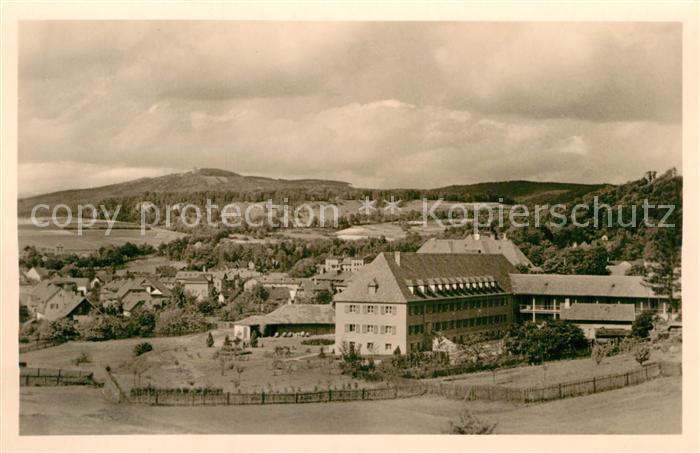 Bad Liebenstein Volksheilbad Blick zum Heinrich Mann Sanatorium