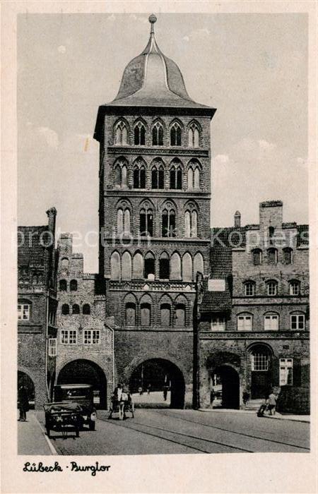 Luebeck Burgtor