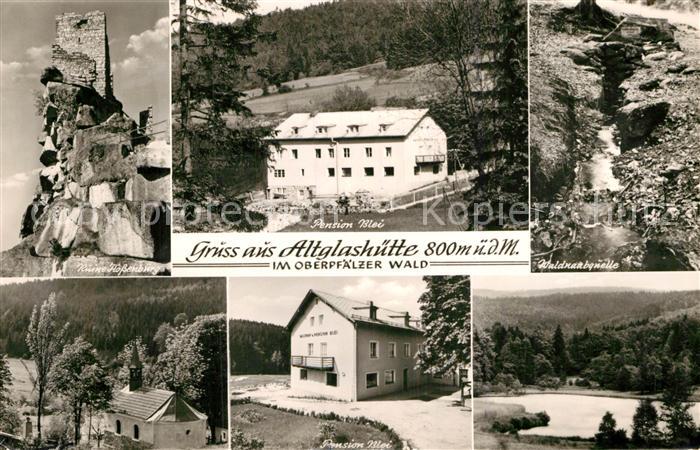 Altglashuette Oberpfalz Gasthof Pension Blei Ruine Flossenbuerg Waldnaabquelle K