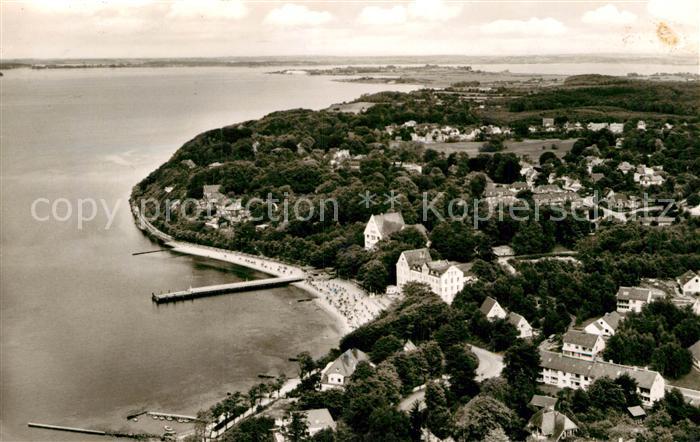Gluecksburg Ostseebad Fliegeraufnahme