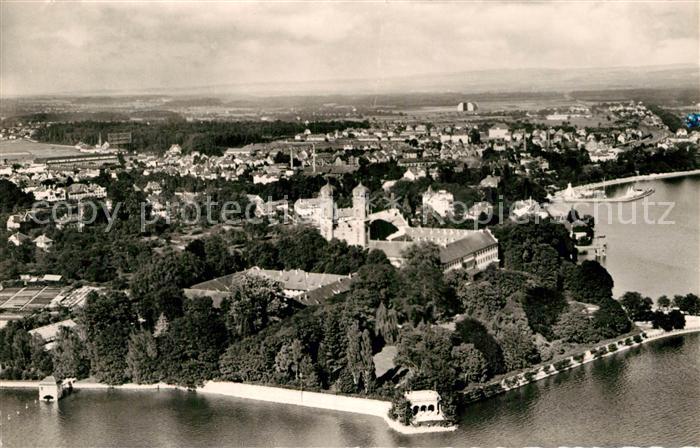 Friedrichshafen Bodensee Schloss Fliegeraufnahme