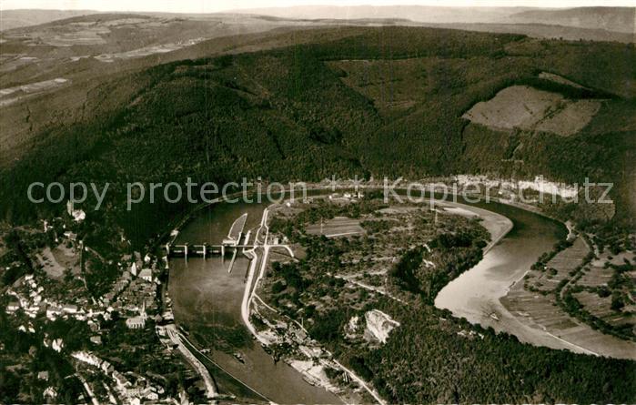 Hirschhorn Neckar Luftkurort Fliegeraufnahme