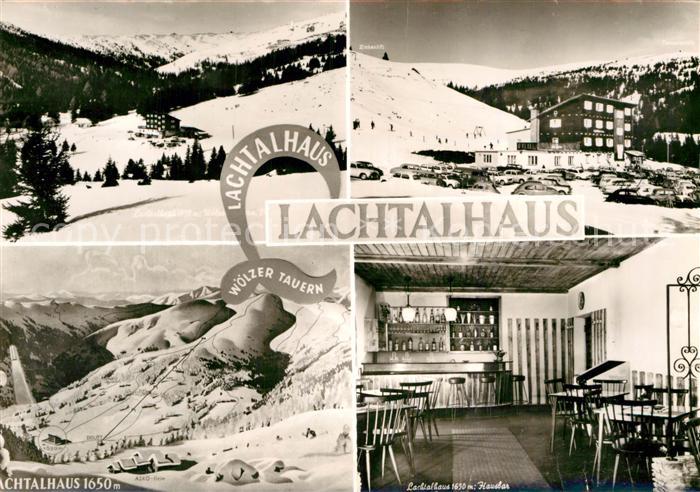 Lachtalhaus Berghaus Woelzer Tauern Wintersportplatz Alpen