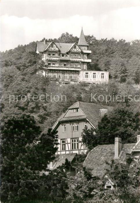 Wernigerode Harz FDGB Diaetkurheim Sennhuette