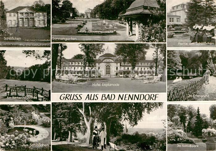 Bad Nenndorf Schloesschen Sonnengarten Hotel Esplanade Borkenhaeuschen Erlengrun