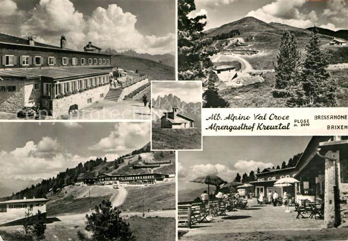 Brixen Suedtirol Alpengasthof Kreuztal