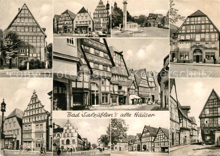 Bad Salzuflen Renaissance Haus Rathaus Markt Salzhof Alte Haeuser Langestrasse A