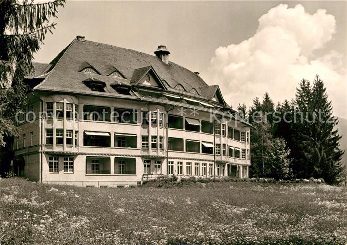 Oberstdorf Dr Saathoffs Kuranstalt Stillachhaus Allgaeuer Alpen