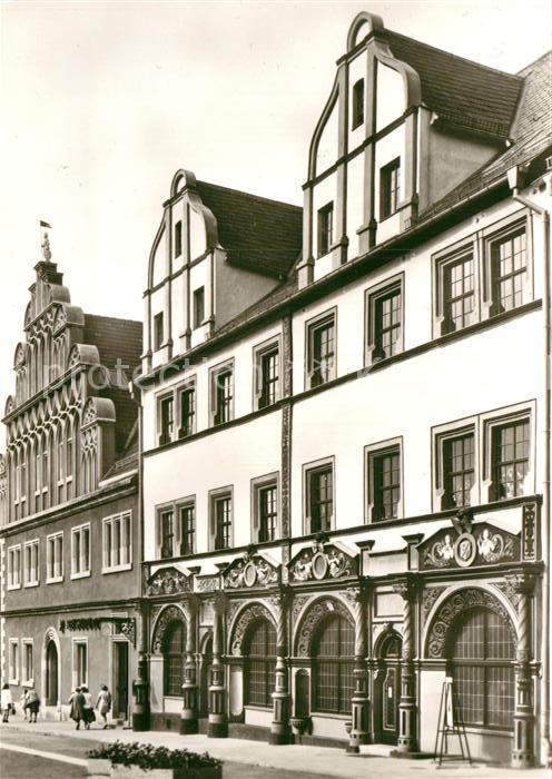 Weimar Thueringen Cranachhaus 16. Jhdt. Stadthaus Marktplatz
