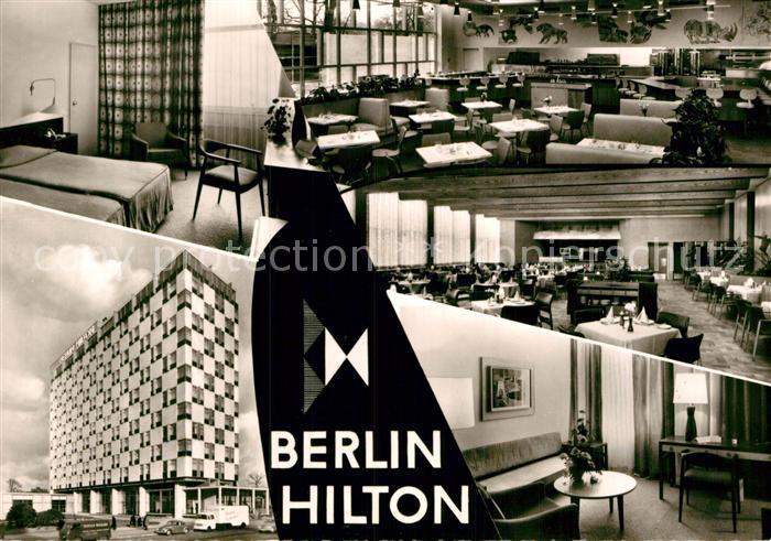 BERLIN  CITY Hilton Hotel Restaurant