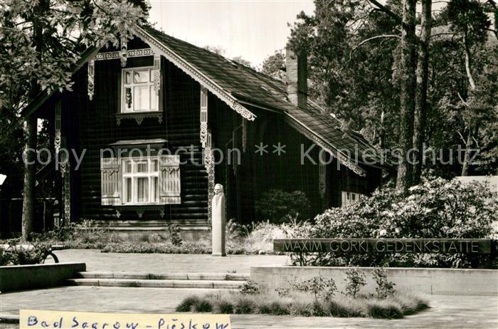 Bad Saarow-Pieskow Maxim Gorki Gedenkstaette