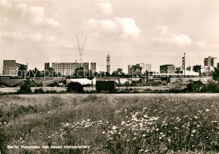 BERLIN  CITY Panorama des neuen Hansaviertels