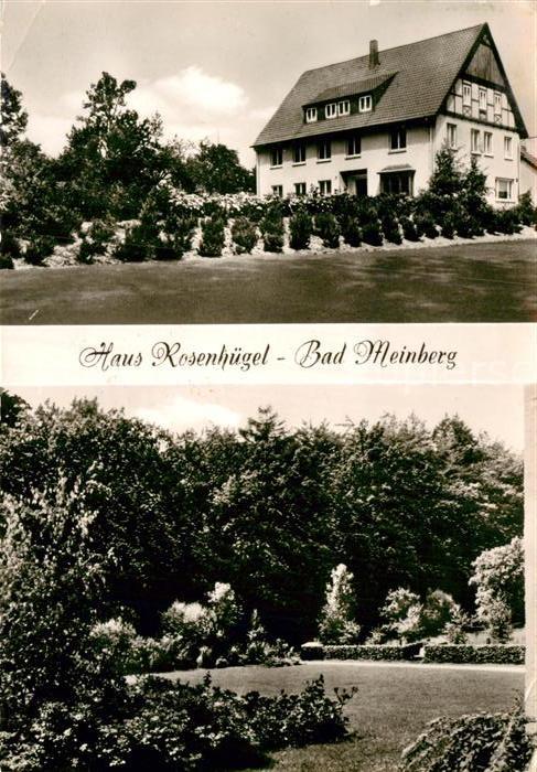Bad Meinberg Haus Rosenhuegel Kurpension Garten