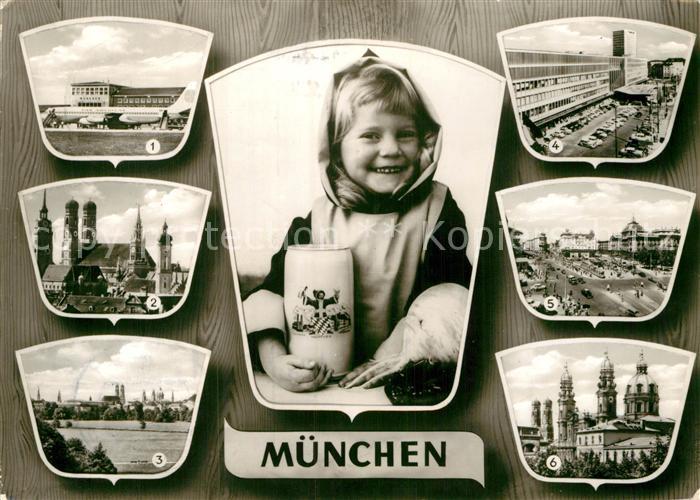 Muenchen Bayern Flughafen Zentrum Englischer Garten Bahnhof Karlsplatz Justizpal