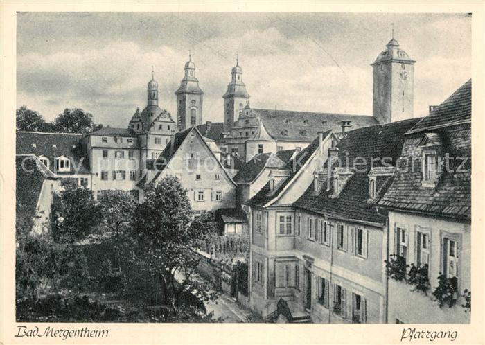 Bad Mergentheim Pfarrgang Kupfertiefdruck