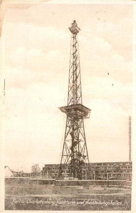 Charlottenburg Funkturm und Ausstellungshallen