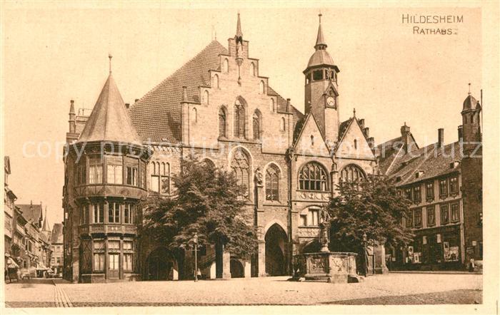 Hildesheim Rathaus Brunnen