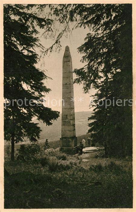Dreisessel Stifterdenkmal am Bloeckensteinsee