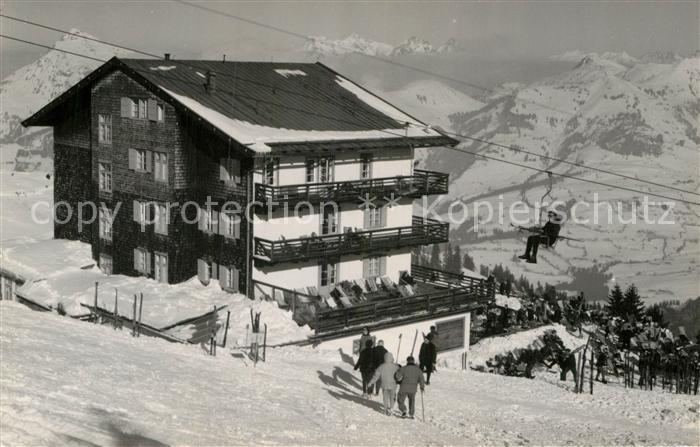 Kitzbuehel Tirol Hotel Ehrenbachhoehe Hahnenkamm Wintersportplatz Alpen