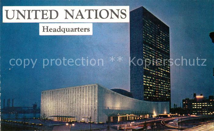 New York City United Nations Headquarters Building Skyscraper
