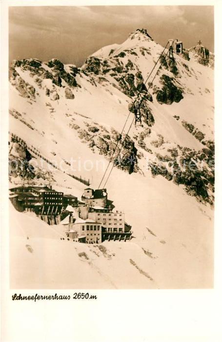 GARMISCH-PARTENKIRCHEN Bayern Schneefernerhaus Zugspitzgipfel Bergstation Bayeri