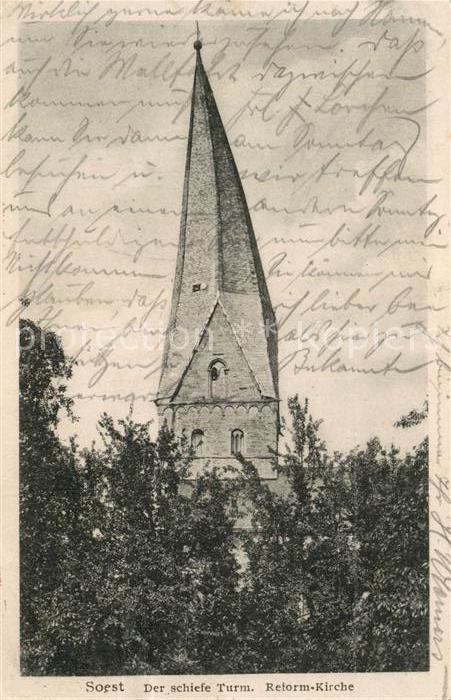 Soest Arnsberg Schiefe Turm Reformierte Kirche