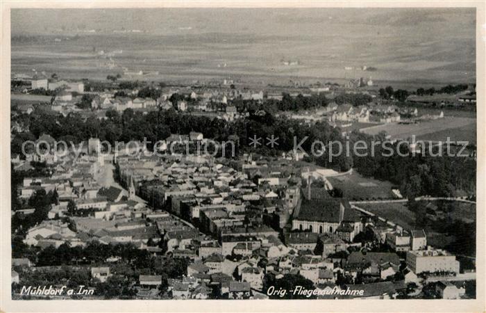 Muehldorf Inn Original Fliegeraufnahme