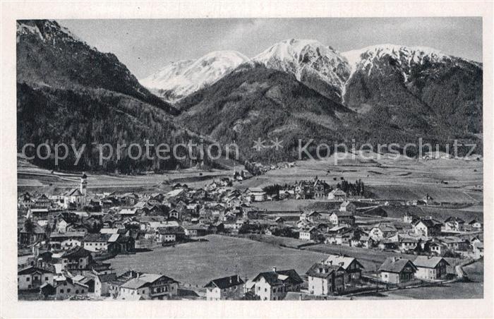 Fulpmes Tirol Panorama Stubaital gegen die Nockspitze Stubaier Alpen