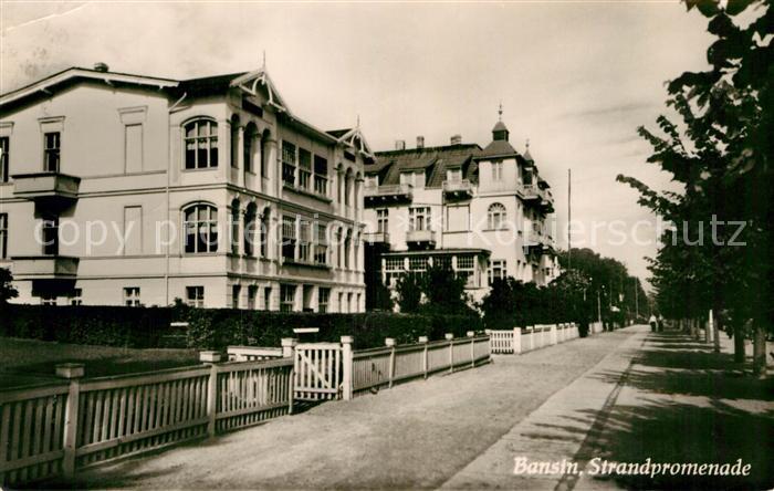 Bansin Ostseebad Strandpromenade