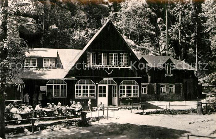 Uttewalder Grund Waldidylle Gaststaette