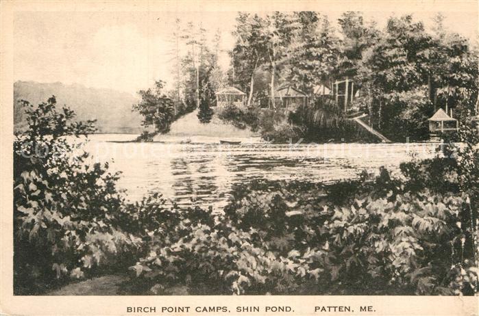 Patten Birch Point Camps Shin Pond