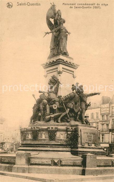 Saint-Quentin 02 Aisne Monument commemoratif du siege de Sant Quentin