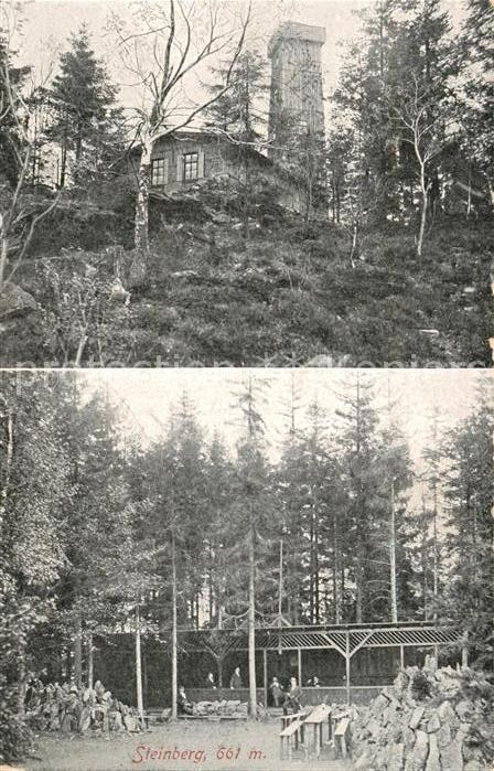 Rodewisch Schutzhuette Steinberg Aussichtsturm