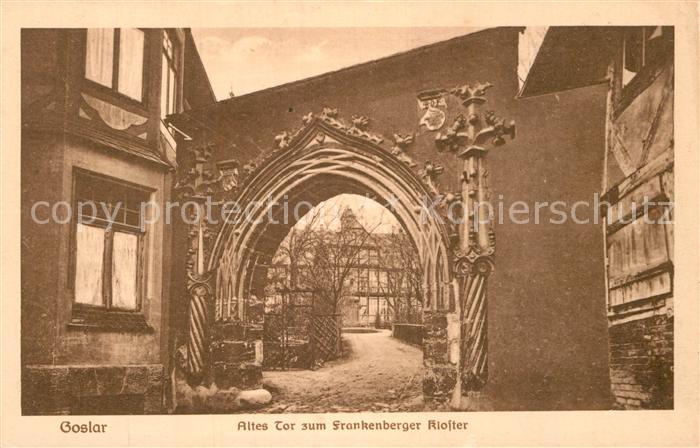 Goslar Altes Tor zum Frankenberger Kloster