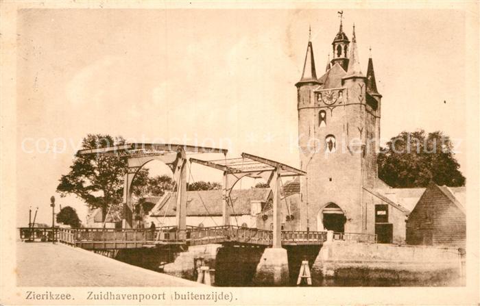 Zierikzee Zuidhavenpoort buitenzijde