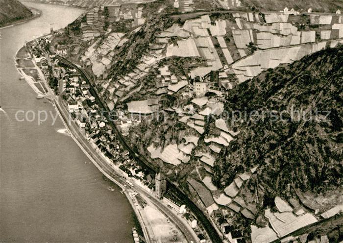 St Goarshausen Fliegeraufnahme