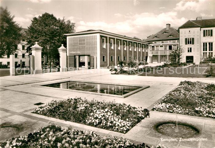 Kempten Allgaeu Zumsteingarten